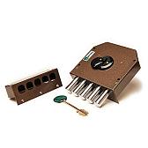 Накладной замок Mottura-20.500 (S-левый)